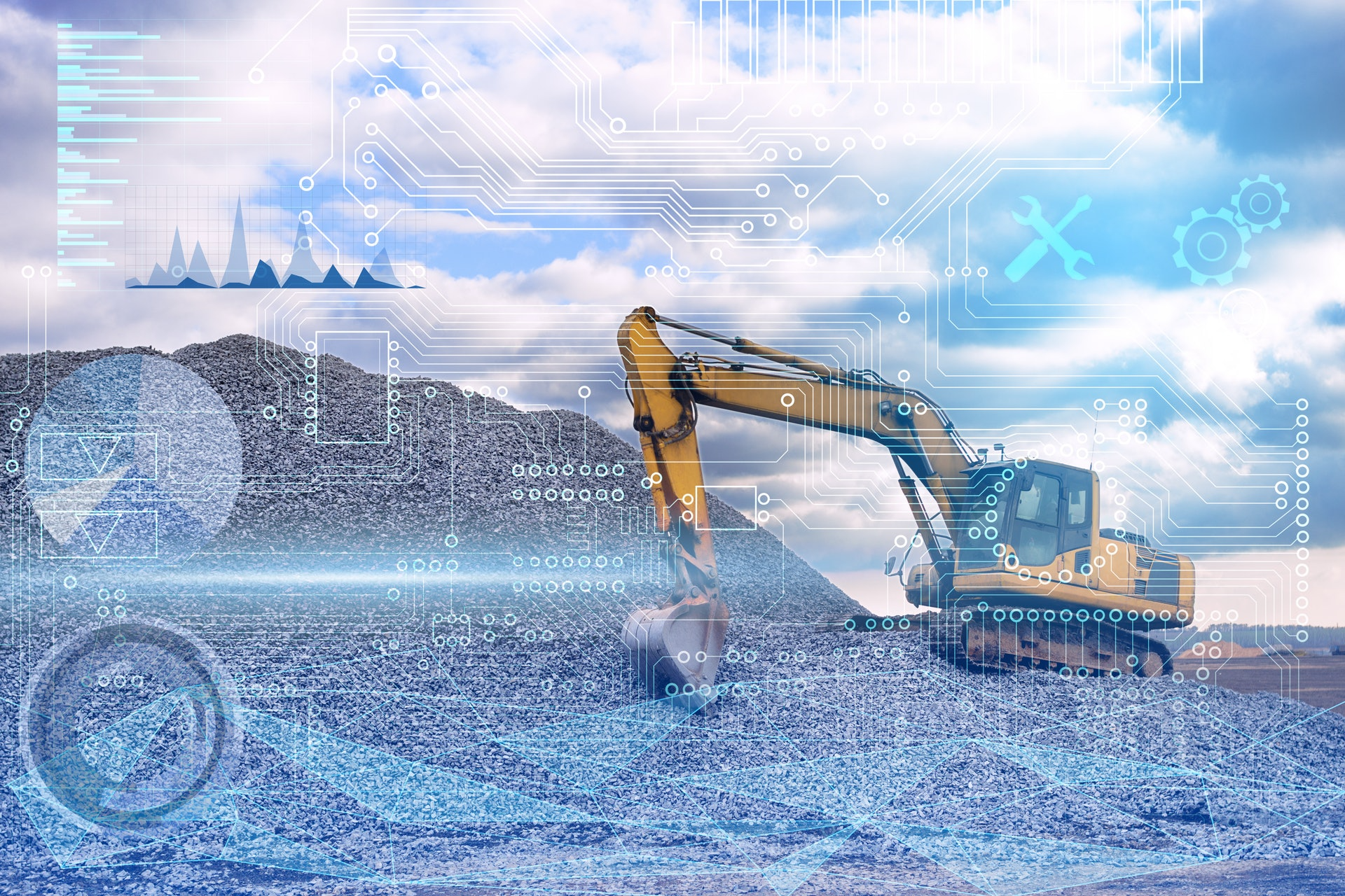 “Digitalization of Construction Machines: More Efficient and Sustainable Operations with IoT Technology”